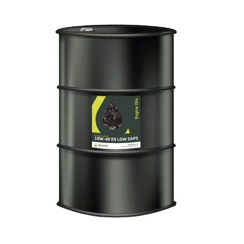 OptimOil Premium Purity Base Oil High Quality A Premium Fully Synthetic TS7 10W40 UHPD LOW SAPS E6 E9 E8 E11 Volvo Scania Mercedes DAF Cummins Engine Oil Fluid front packet