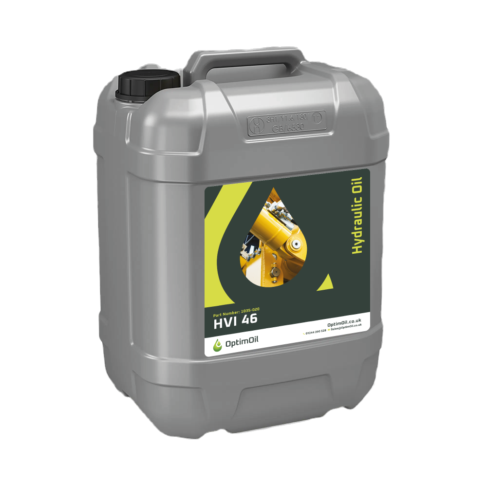 OptimOil Purity Base Oil Pure A Premium Hydraulic Oil Fluid ISO 46 68 32 HVI Mannol Fanfaro Fluid front packet