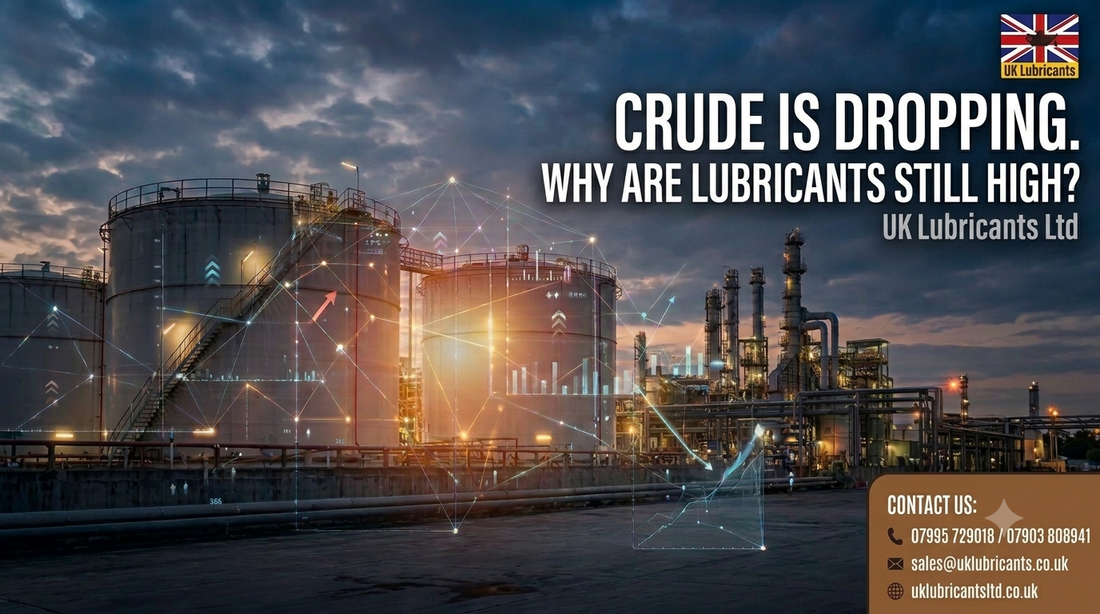 Why is Crude Oil Dropping but My Lubricant Bills Are Still High?