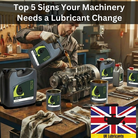 Top 5 Signs Your Machinery Needs a Lubricant Change 🛢️🔧