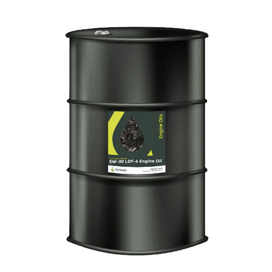 OptimOil Premium Purity Base Oil High Quality A Premium Fully Synthetic TS17 5W30 UHPD LOW SAPS E6 E9 E8 E11 Volvo Scania Mercedes DAF Cummins Engine Oil Fluid LDF4 front packet